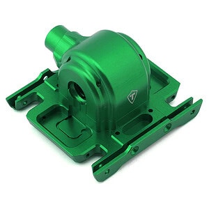 Treal Hobby Losi LMT Aluminum Gearbox Housing Set w/Covers (Green)