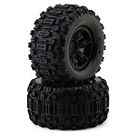Traxxas 7871 Wheels and Belted Sledgehammer Tires