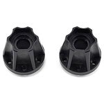 Vanquish Products SLW 725 Hex Hub Set (Black) (2) (0.725 Width)