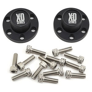 Vanquish Products XD Series Center Hubs (2) (Black)