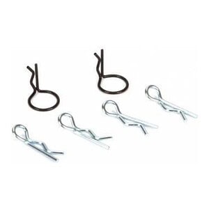 Vaterra Body Clips 10-Pack KEM KAL VTR216002