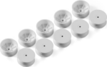 X-Ray 10 4WD Front Wheel Aerodisk with 12mm Hex White
