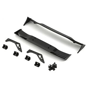 Yeah Racing 1/10 Molded Drift Wings w/Carbon Fiber Mounts (Type A) YEA-YA-0508