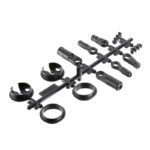 Big bore shock parts and rods ends