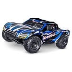 1/10 Traxxas Maxx Slash RC Short Course Truck Green - 102076-4-maxxslash-3qtr-front-blue_1 1/10 Traxxas Maxx Slash RC Short Course Truck Green