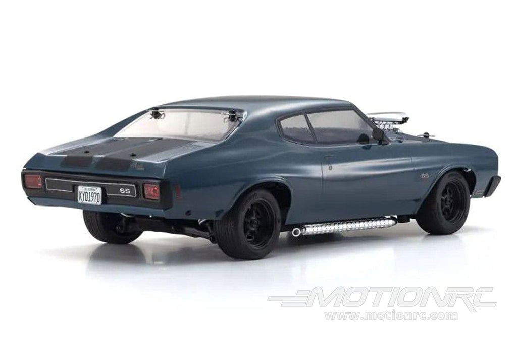 Kyosho Fazer Mk2 FZ02L VE 1970 Chevelle Supercharger Dark Blue 1 10 Scale 4WD Car RTR RC Car World