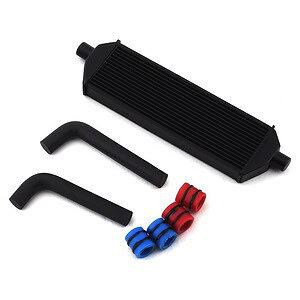 Sideways RC Scale Drift Full Intercooler Kit (Black) (Low Profile) SDW-FULLINTKIT-LOW-B