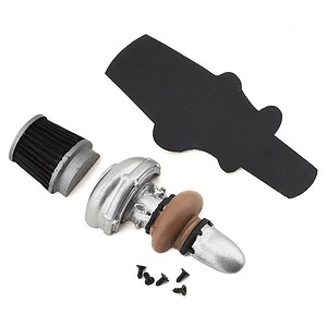 Sideways RC Scale Drift Half Turbo w/Cone Filter (Black) SDW-HTURCONE-BK