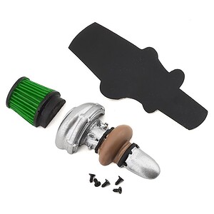 Sideways RC Scale Drift Half Turbo w/Cone Filter (Green) SDW-HTURCONE-GR