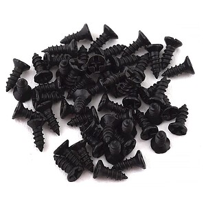 Sideways RC Scale Drift M1 Body Panel Screw (Black) (50) SDW-M1BK50-3MM