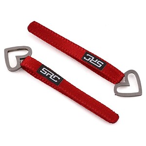 Sideways RC Scale Nylon Tow Sling w/Heart Hook (Red) (2) SDW-TSL-HEARTH