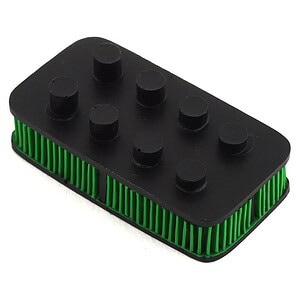 Sideways RC Scale Drift V8 Air Filter (Green) (Style 1) SDW-V8FILST1-GR