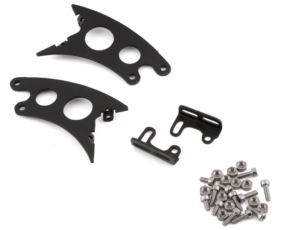 Sideways RC Edge Mount 1 Scale Drift Wing Mount (Black) SDW-WMEDGE1-B