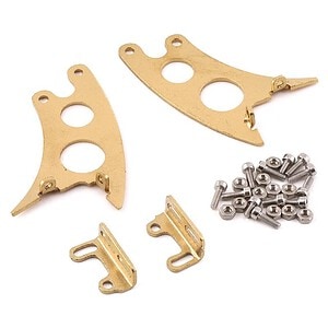 Sideways RC Edge Mount 1 Scale Drift Wing Mount (Gold) SDW-WMEDGE1-G