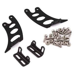 Sideways RC Top Mount 1 Scale Drift Wing Mount (Black) SDW-WMTOP1-B
