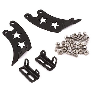 Sideways RC Top Mount 3 Scale Drift Wing Mount (Black) SDW-WMTOP3-B