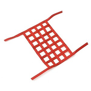 Sideways RC Scale Drift Window Net (Red) (Large) SDW-WNETL-RD