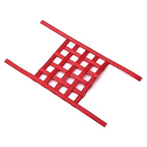 Sideways RC Scale Drift Window Net (Red) (Small) SDW-WNETSM-RD