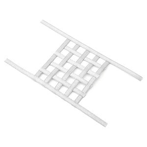 Sideways RC Scale Drift Window Net (White) (Small) SDW-WNETSM-WT