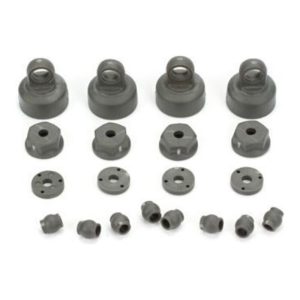 ECX Shock Cap/Piston/Pivot Ball Set 1/10 2WD All ECX1037