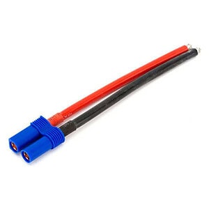 E-flite EC5 Battery Connector with 4inch Wire 10 AWG