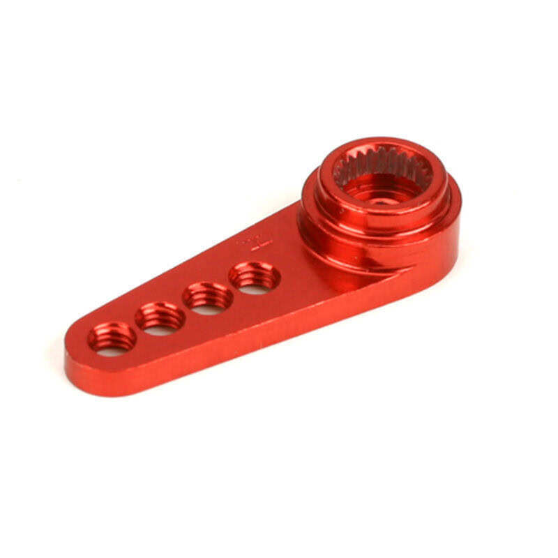 Dynamite 1/2 Machined Aluminum 24T Servo Arm Red DYN2562