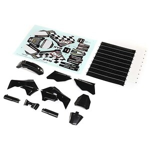 Losi Black Plastics w/Wraps: PM-MX LOS260006