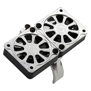 PowerHobby 55-58mm Motor Mount w/Dual 8.4v 40mm Fans - Silver PH1291Silver