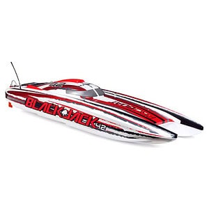 Pro Boat Blackjack 42in 8S Brushless Catamaran RTR White/Red