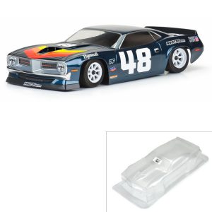 Protoform 1/10 1970 Plymouth Barracuda : Vintage Trans-Am - PRM1594-00 - Body (Clear)