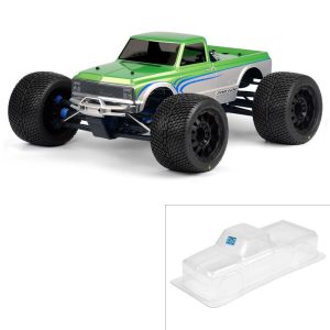 Pro-Line 1/8 1972 Chevy C-10 Long Bed Monster Truck - PRO347000 - Body (Clear)