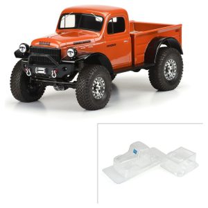 Pro-Line 1946 Dodge Power Wagon 12.3 WB Crawler - PRO349900 - Body (Clear)
