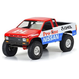 Pro-Line 1/10 1987 Nissan Hard D21 12.3 313mm WB Crawlers - PRO360800 - Body (Clear)
