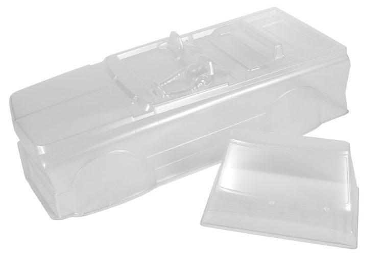 Axial 1969 Chevrolet K5 Blazer .040 Uncut SCX10 II - AX31554 - Body (Clear)