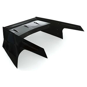 Bittydesign ZL21 Pro Drag Racing Wing Set Clear