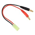 DYN  Charger Lead w/Mini Tamiya - Female