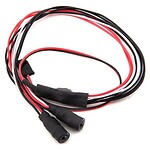 Firebrand RC Halos Dual Function LED Lights (White w/Red Halo)