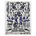 Firebrand RC Concept Dragon Decal (Blue) (8.5x11)