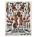 Firebrand RC Concept Dragon Decal (Orange) (8.5x11)
