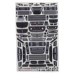 Firebrand RC Grilles Multi-Fit Decal Sheet (8.5x14)