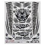 Firebrand RC Concept Tiger Decal Sheet (Black) (8.5x11)