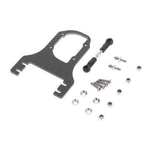 Hot Racing Graphite Steering Servo Mount 1/12 Wheely King HRAGWK24R