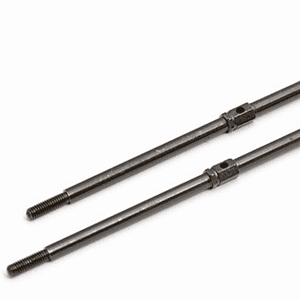 Team Associated Rear Toe Turnbuckles  M3x125 mm/4.937 in  steel  black