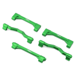 Treal Hobby Losi LMT Aluminum Chassis Cross Brace Set (Green) (5)