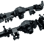 RCE Aluminum Axle Housing Set (Front & Rear) for CEN Ford F-450 Trucks Black RCE1970BK