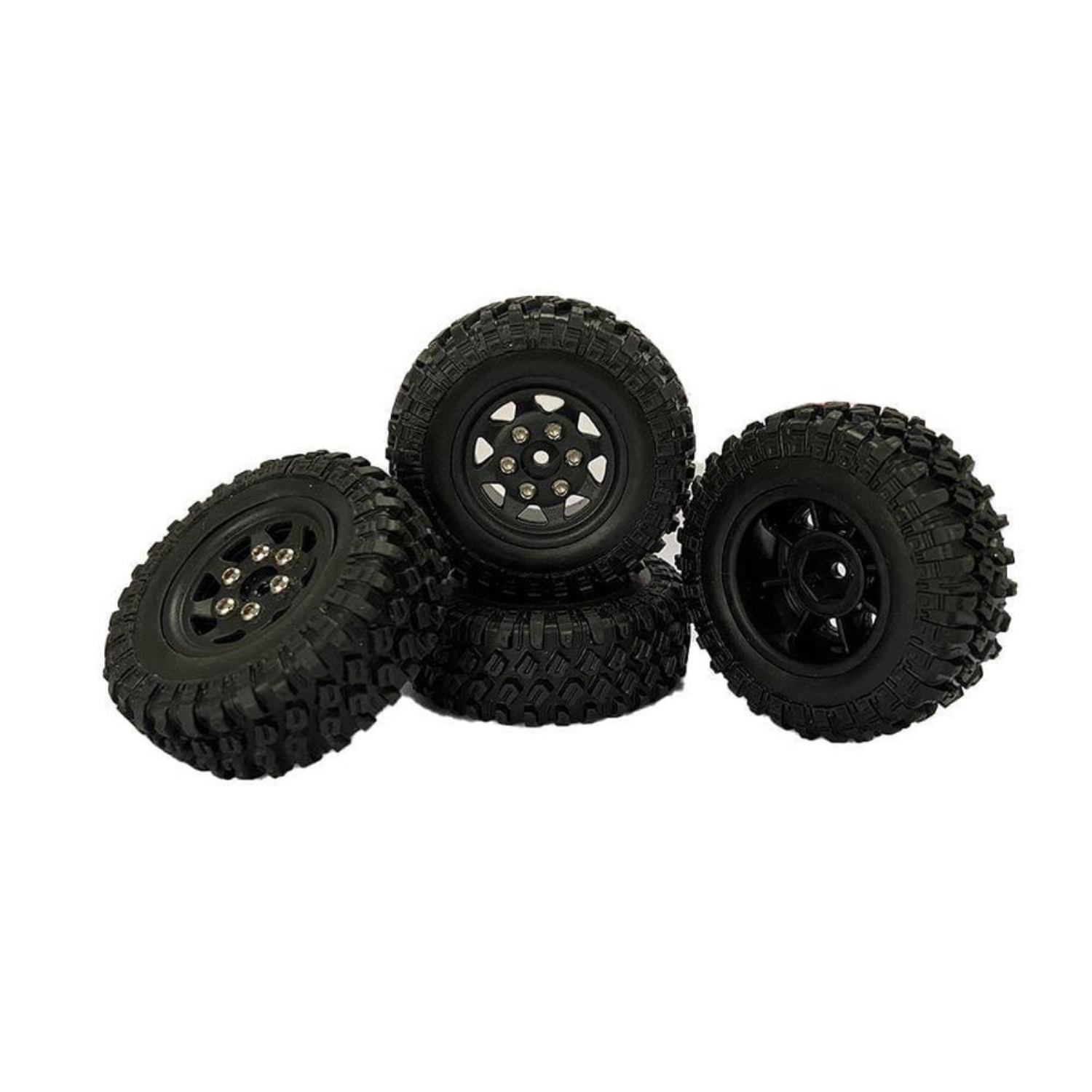 Hobby Details Axial SCX24 1.0 Quality Mini Plastic Wheel&Tire Set 4pcs ...