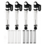 PowerHobby Axial SCX24 Aluminum Threaded Long Travel Shocks Micro Crawler Black