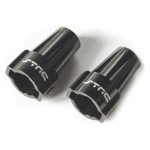 STRC Aluminum Rear Lock-Outs Black SCX10