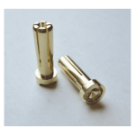 TQ Wire 2507 5mm  Low Profile  Male Bullet Connector (Gold) (2)