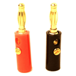 TQ Wire 2507 5mm  Low Profile  Male Bullet Connector (Gold) (4)